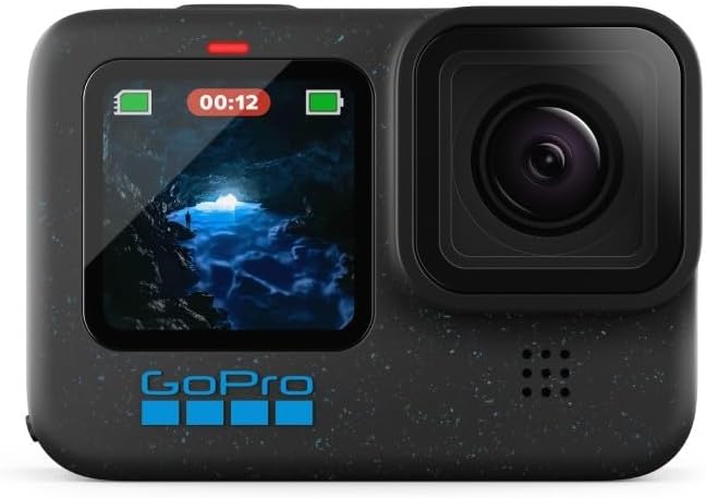 <br>GoPro HERO12 Black - Waterproof Action Camera with 5.3K60 